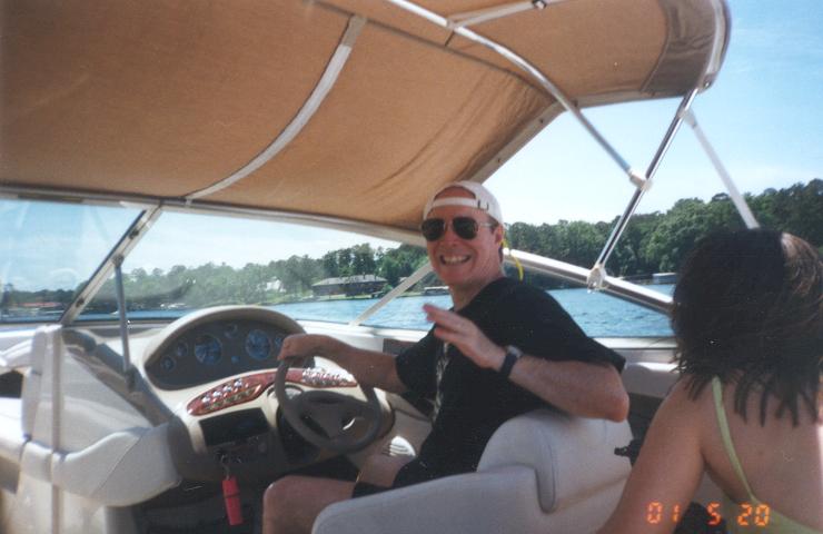 Boat ride on Lake Hamilton