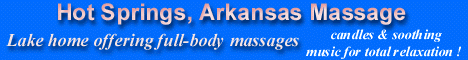 Hot Springs Arkansas Massage